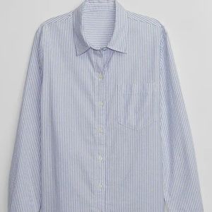 Gap Factory Striped "The Easy Shirt" (L, NWT)